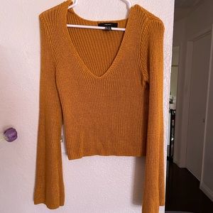 Forever 21 bell sleeve sweater